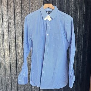J. Crew Blue Checkered Shirt_M